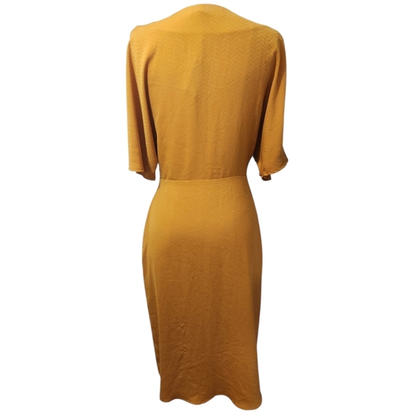 HOUSE OF HARLOW 1960 "Romina" Midi Faux Wrap Dress - Size M - Picture 11 of 17